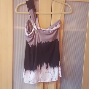 axcess one shoulder top size M